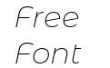 Montserrat Alternates Extra Light Italic Montserrat Alternates Extra Light Italic