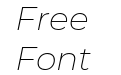 Montserrat Extra Light Italic Montserrat Extra Light Italic