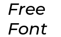 Montserrat Medium Italic Montserrat Medium Italic