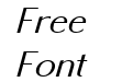 Montu W05 Semibold Italic Montu W05 Semibold Italic