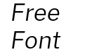 Morrison Light Italic Morrison Light Italic