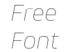Movida Expanded Ultra Thin Italic Movida Expanded Ultra Thin Italic