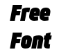 Movida Narrow Black Italic Movida Narrow Black Italic