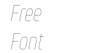Movida Narrow Hairline Italic Movida Narrow Hairline Italic