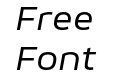 Movida Wide Regular Italic Movida Wide Regular Italic