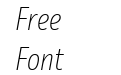 Mozer Trial Light Italic Mozer Trial Light Italic