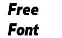 Muller Narrow Extra Bold Italic Muller Narrow Extra Bold Italic