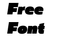 Muller Trial Fat Italic Muller Trial Fat Italic