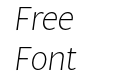 Multi Display Light Italic Multi Display Light Italic