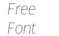 Multi Display Thin Italic Multi Display Thin Italic