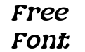Nagbuloe Thin Italic Nagbuloe Thin Italic