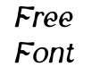 Neckyn Blur Italic Neckyn Blur Italic