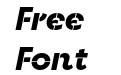 Neighbor Stencil Extrabold Italic Neighbor Stencil Extrabold Italic