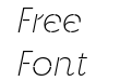 Neighbor Stencil Thin Italic Neighbor Stencil Thin Italic