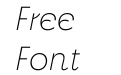Neighbor Thin Italic Neighbor Thin Italic