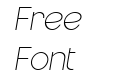 Nemorosa Light Italic Nemorosa Light Italic