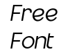 Nemorosa Regular Italic Nemorosa Regular Italic