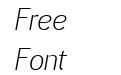Nettle Sans Thin Italic Nettle Sans Thin Italic