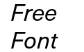 Neue Haas Unica W1G Italic Neue Haas Unica W1G Italic