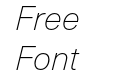 Neue Haas Unica W1G Thin Italic Neue Haas Unica W1G Thin Italic