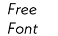 Neue Kabel Italic Neue Kabel Italic