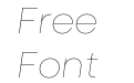 Neulis Sans Hairline Italic Neulis Sans Hairline Italic