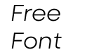 Neulis Sans Light Italic Neulis Sans Light Italic