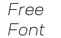 Neusa Next Std Wide Light Italic Neusa Next Std Wide Light Italic