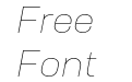 Neusa Next Std Wide Thin Italic Neusa Next Std Wide Thin Italic
