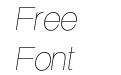 Neuvetica Thin Italic Neuvetica Thin Italic