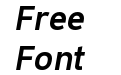 Never Mind Compact Demi Bold Italic Never Mind Compact Demi Bold Italic