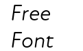 New Atten Round Book Italic New Atten Round Book Italic