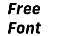 New Frank Bold Italic New Frank Bold Italic