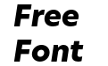 New Hero Extra Bold Italic New Hero Extra Bold Italic