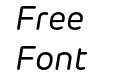 New Rubrik Regular Italic New Rubrik Regular Italic