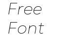 Nexa Text W05 Thin Italic Nexa Text W05 Thin Italic