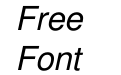 Nimbus Sans L Regular Italic Nimbus Sans L Regular Italic