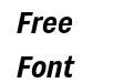 Nitti Grotesk Cond Bold Italic Nitti Grotesk Cond Bold Italic