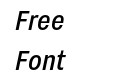 Nitti Grotesk Cond Medium Italic Nitti Grotesk Cond Medium Italic