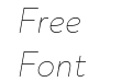 Noah Grotesque Trial Thin Italic Noah Grotesque Trial Thin Italic