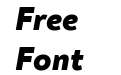 Noah Trial Heavy Italic Noah Trial Heavy Italic