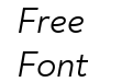 Noah Trial Regular Italic Noah Trial Regular Italic