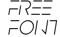 Noir Thin Italic Noir Thin Italic