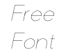 Noland Thin Italic Noland Thin Italic
