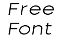 Nominee Light Extended Italic Nominee Light Extended Italic