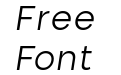 Nominee Light Italic Nominee Light Italic