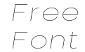 Nominee Thin Extended Italic Nominee Thin Extended Italic