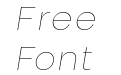 Nominee Thin Italic Nominee Thin Italic