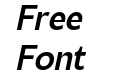 Normaliq Semibold Italic Normaliq Semibold Italic