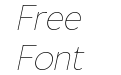 Normaliq Thin Italic Normaliq Thin Italic